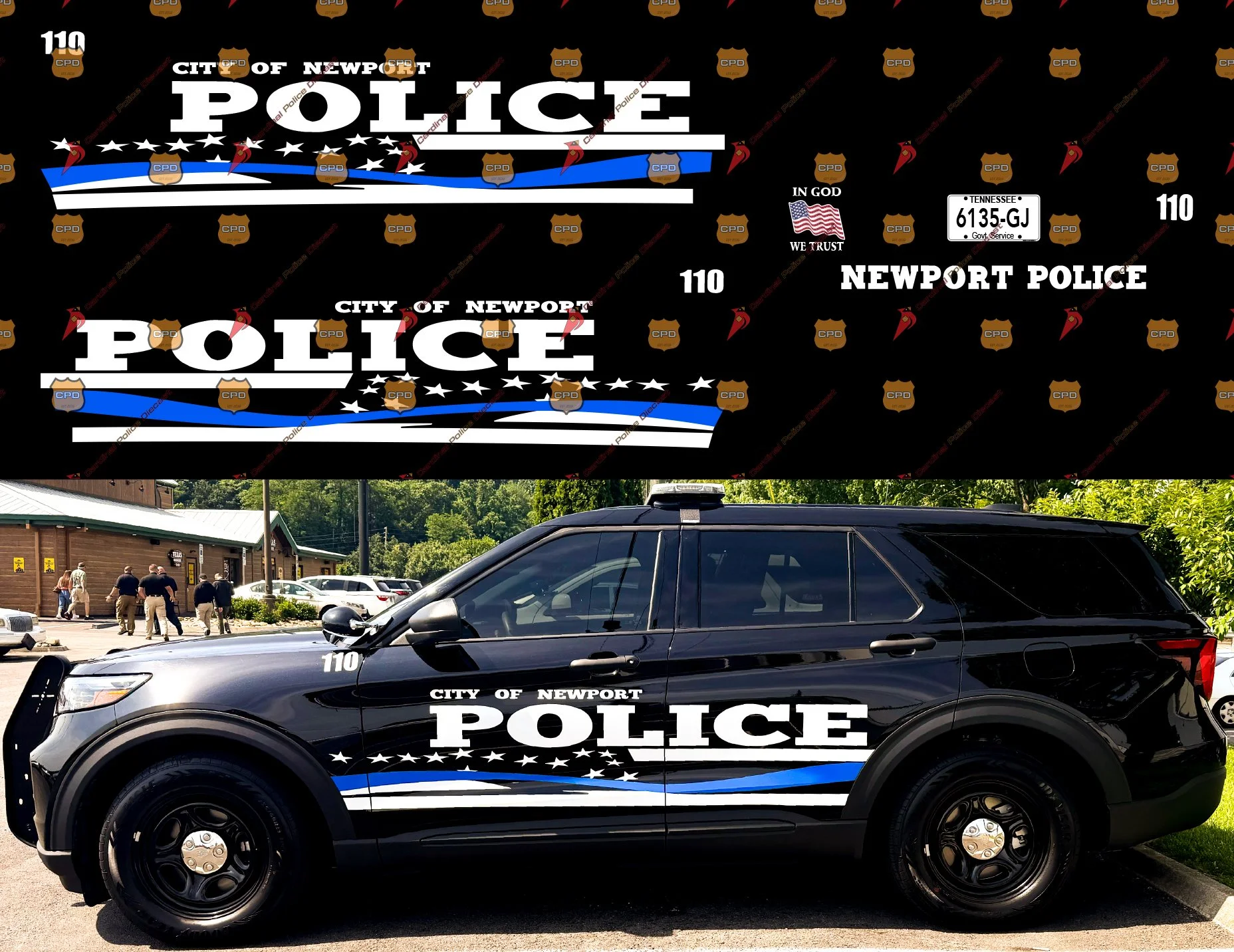 Newport, TN Police Department — Cardinal Police Diecast